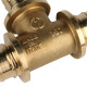 Тройник аксиальный STOUT равнопроходный для труб из PEX 25x25x25 мм SFA-0013-000025