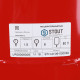 Расширительный бак STOUT STH-0006 для отопления 80 л красный STH-0006-000080