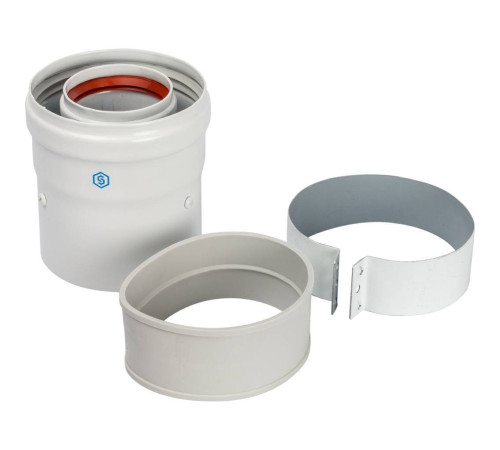 Адаптер для котла вертикальный коаксиальный STOUT DN 60/100 (Baxi, Viessmann) SCA-6010-210100