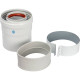 Адаптер для котла вертикальный коаксиальный STOUT DN 60/100 (Baxi, Viessmann) SCA-6010-210100