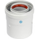 Адаптер для котла вертикальный коаксиальный STOUT DN 60/100 (Baxi, Viessmann) SCA-6010-210100