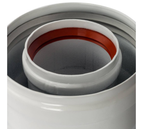 Адаптер для котла вертикальный коаксиальный STOUT DN 60/100 (Baxi, Viessmann) SCA-6010-210100