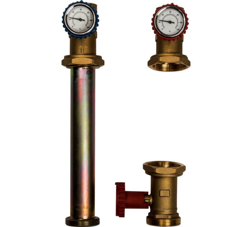 Насосная группа STOUT SDG-0001 прямая 1 1/4 DN 32 без насоса SDG-0001-003201