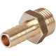 Штуцер латунный STOUT НР 3/8 x 10 мм SFT-0035-003810