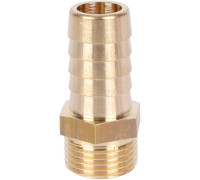 Штуцер латунный STOUT НР 3/8 x 14 мм SFT-0035-003814