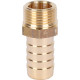Штуцер латунный STOUT НР 3/8 x 14 мм SFT-0035-003814
