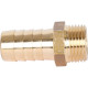Штуцер латунный STOUT НР 3/8 x 14 мм SFT-0035-003814