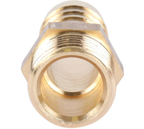 Штуцер латунный STOUT НР 3/8 x 14 мм SFT-0035-003814