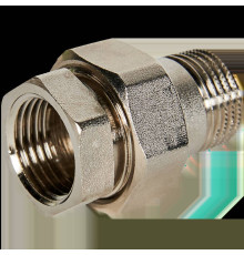 Разъемное соединение STOUT американка ВН никелированное 1/2 уплотнение O-ring SFT-0041-000012