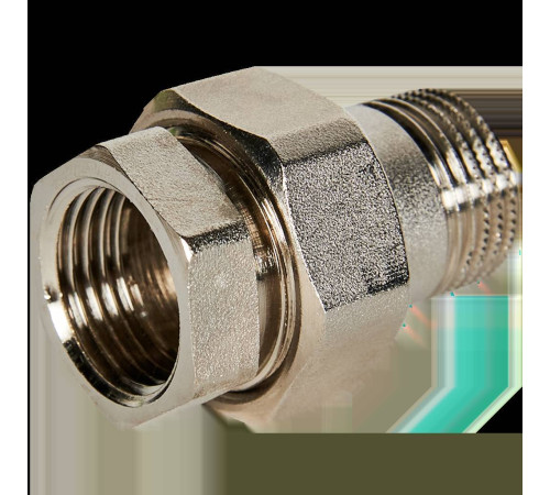 Разъемное соединение STOUT американка ВН никелированное 1/2 уплотнение O-ring SFT-0041-000012