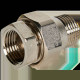Разъемное соединение STOUT американка ВН никелированное 1/2 уплотнение O-ring SFT-0041-000012