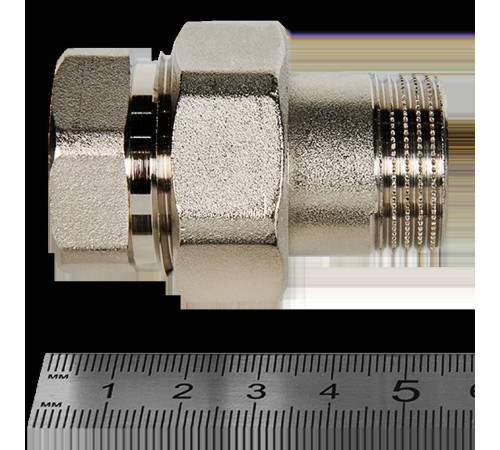 Разъемное соединение STOUT американка ВН никелированное 3/4 уплотнение O-ring SFT-0041-000034