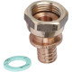 Переходник REHAU RAUTITAN RX+ с накидной гайкой 16-G 1/2 14563351001