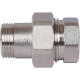 Разъемное соединение STOUT американка ВН никелированное 3/4 плоское уплотнение SFT-0045-000034