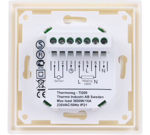Терморегулятор Thermo Thermoreg TI-200 Design TI-200D