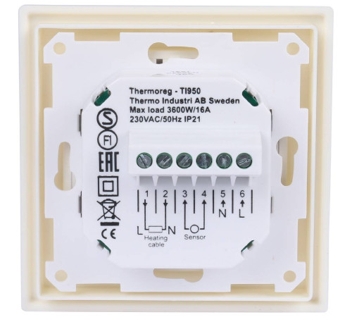 Терморегулятор THERMO Thermoreg TI-950 Design TI-950D