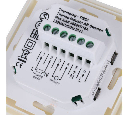 Терморегулятор THERMO Thermoreg TI-950 Design TI-950D