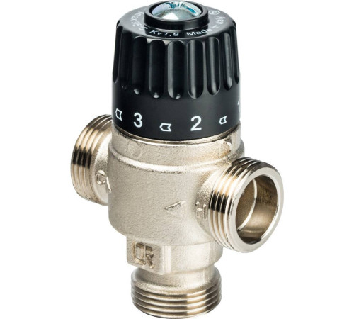 Клапан термостатический смесительный STOUT 3/4 НР 30-65 °C Kvs 1.8 SVM-0025-186520
