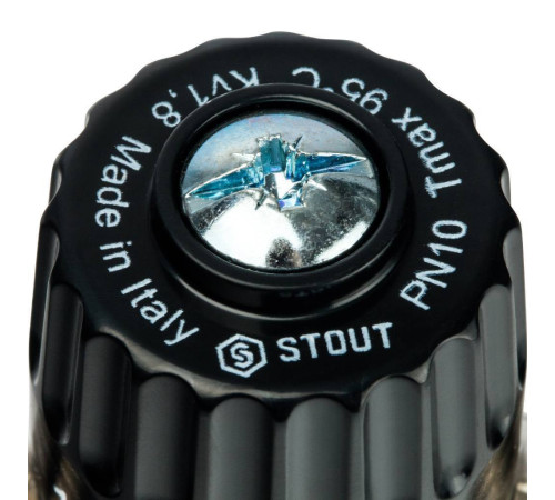 Клапан термостатический смесительный STOUT 3/4 НР 30-65 °C Kvs 1.8 SVM-0025-186520