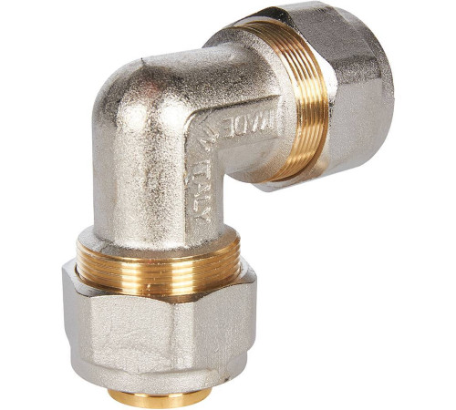 Угольник STOUT 90° 32х32 мм для металлопластиковых труб винтовой SFS-0003-003232