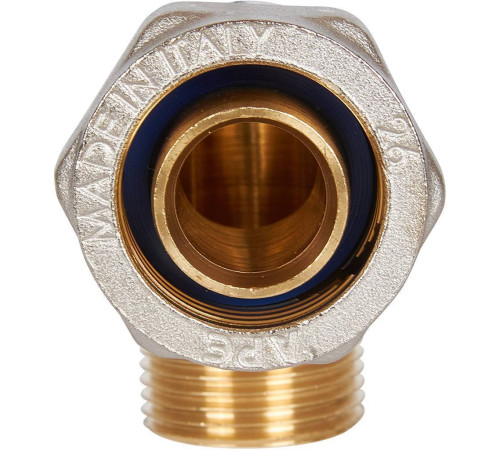 Угольник-переходник STOUT 3/4х26 мм с наружной резьбой винтовой SFS-0006-003426