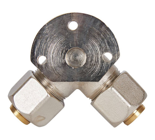 Тройник настенный STOUT для металлопластиковых труб винтовой 1/2x20 мм SFS-0014-001220