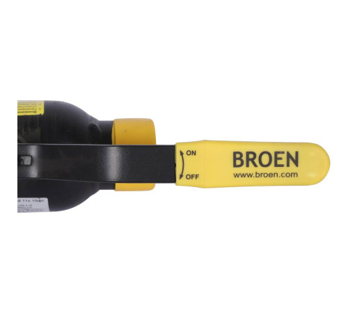 Кран шаровой BROEN Ballomax 11с10фт DN 40 PN 16 под приварку 9459431