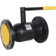 Кран шаровой стальной BROEN Ballomax фланцевый DN 80 PN 16 с рукояткой 55775