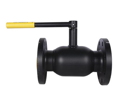 Кран шаровой стальной BROEN Ballomax фланцевый DN 80 PN 16 с рукояткой 55775