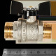 Кран шаровой BUGATTI Oregon ручка-бабочка НР-НР 3/4 03270027