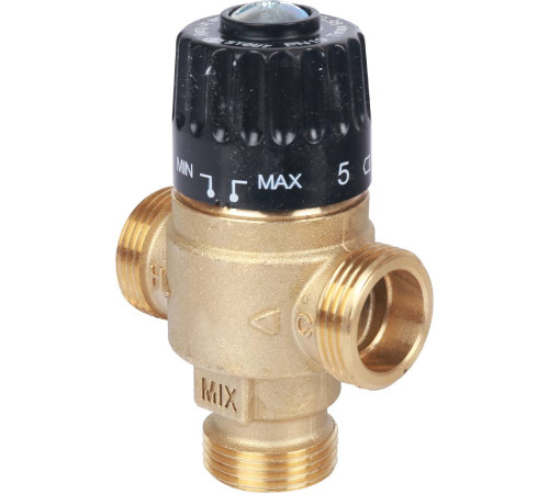 Термостатический смесительный клапан STOUT 3/4 НР 30-65 °C Kvs 2.3 SVM-0125-236520
