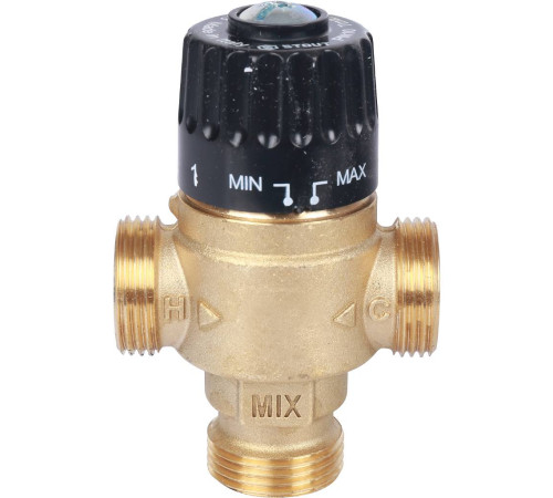 Термостатический смесительный клапан STOUT 3/4 НР 30-65 °C Kvs 2.3 SVM-0125-236520