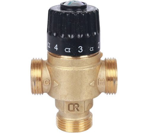 Термостатический смесительный клапан STOUT 3/4 НР 30-65 °C Kvs 2.3 SVM-0125-236520