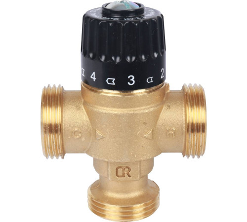 Термостатический смесительный клапан STOUT 1 НР 30-65 °C Kvs 2.3 SVM-0125-236525