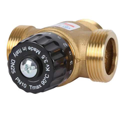 Клапан термостатический смесительный STOUT 1 1/4 НР 30-65 °C Kvs 3.5 SVM-0125-356532