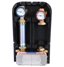 Насосная группа STOUT SDG-0038 с теплообменником 18 пластин без насоса SDG-0038-182501