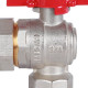 Кран шаровой ROMMER угловой с американкой 3/4 ВР/НР бабочка RBV-0006-0610220