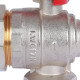 Кран шаровой ROMMER угловой с американкой ВР/НР ручка бабочка 1 RBV-0006-0610225