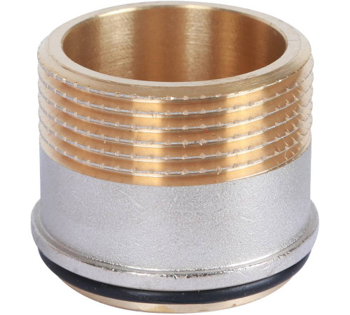 Кран шаровой ROMMER угловой с американкой ВР/НР ручка бабочка 1 RBV-0006-0610225