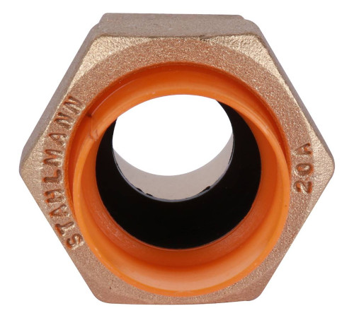 Муфта для газа Stahlmann 20х3/4 наружная резьба SSMG2003/4BGZ