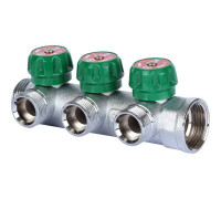 Коллектор регулирующий STOUT 3 выхода 1 x 3/4 EK SMB-6850-013403