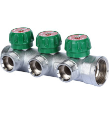 Коллектор регулирующий STOUT 3 выхода 1 x 3/4 EK SMB-6850-013403