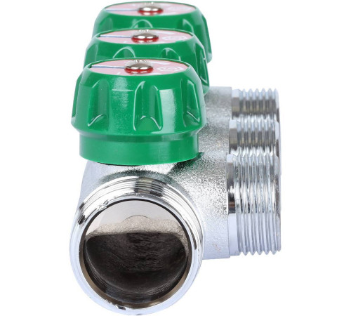 Коллектор регулирующий STOUT 3 выхода 1 x 3/4 EK SMB-6850-013403