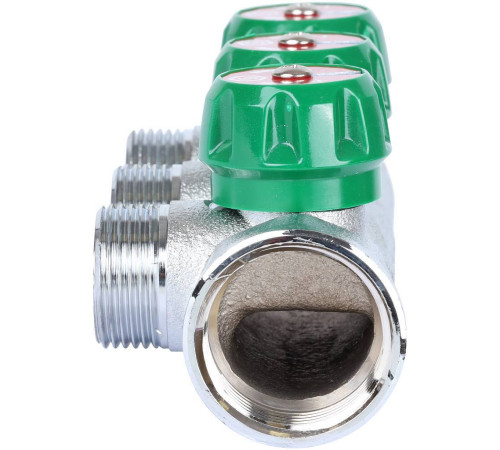 Коллектор регулирующий STOUT 3 выхода 1 x 3/4 EK SMB-6850-013403