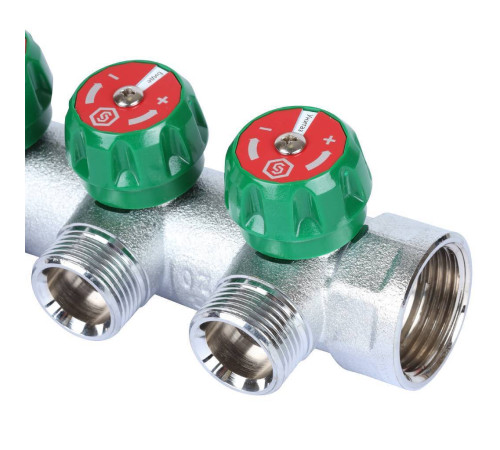 Коллектор регулирующий STOUT 3 выхода 1 x 3/4 EK SMB-6850-013403