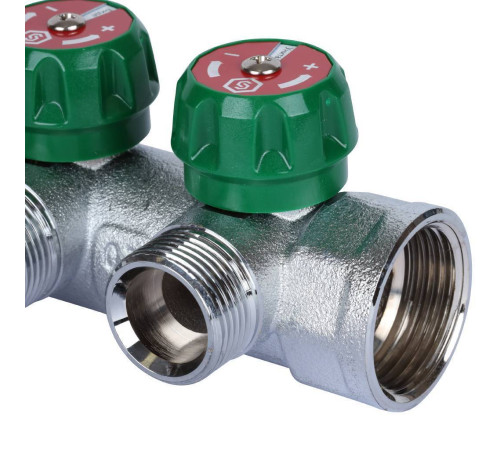 Коллектор регулирующий STOUT 3 выхода 1 x 3/4 EK SMB-6850-013403