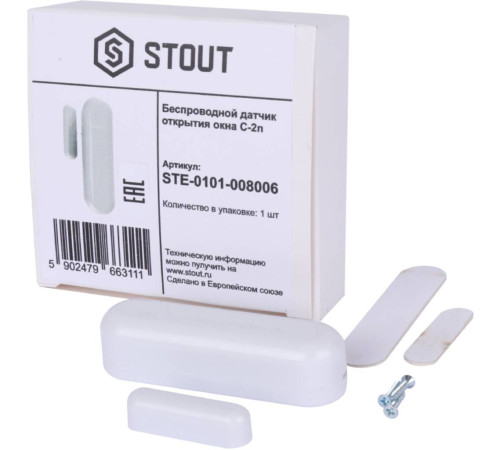 Беспроводной датчик открытия окна STOUT C-2n STE-0101-008006