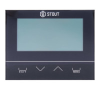 Беспроводной комнатный терморегулятор STOUT ST-292v2 черный STE-0101-029222