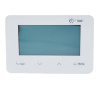 Беспроводной комнатный терморегулятор STOUT ST-293v2 белый STE-0101-029321
