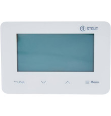 Беспроводной комнатный терморегулятор STOUT ST-293v2 белый STE-0101-029321